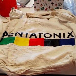 Pentatonix tote bag